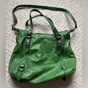 Coach Green Crossbody Purse